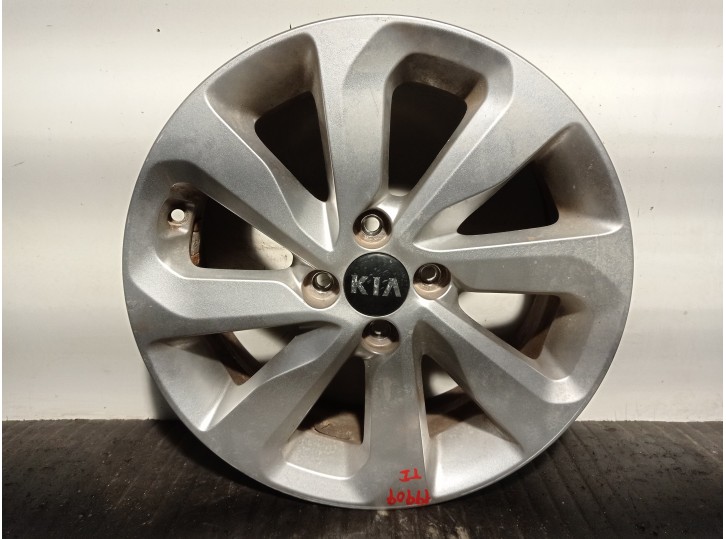 Recambio de llanta para kia rio 1.1 crdi cat referencia OEM IAM 529101W750 R166.0JX16OFFSET46 ALUMINIO 8P