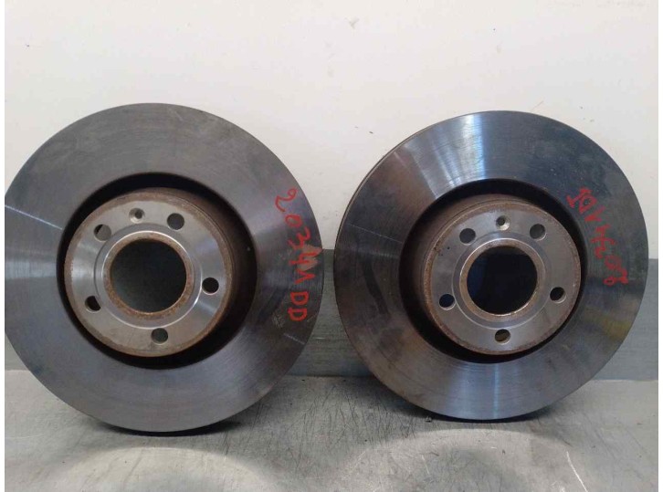 Recambio de disco freno delantero para audi a6 berlina (4f2) 3.0 v6 24v tdi referencia OEM IAM 4F0615301E 