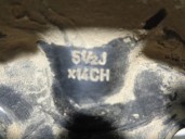 Recambio de llanta para mitsubishi carisma berlina 4 (da0) 1.9 turbodiesel referencia OEM IAM MR197119 R1451/2JX14CHET44 HIERRO