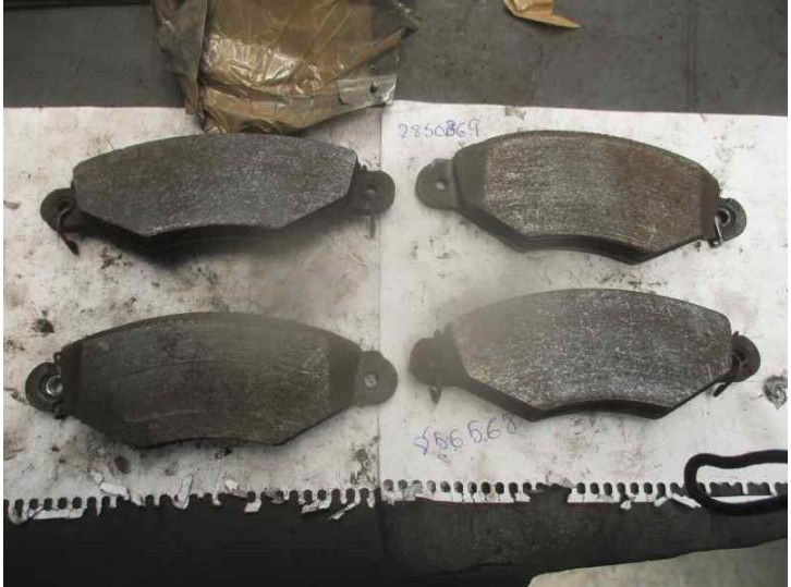 Recambio de pastillas de freno para peugeot 206 berlina xr referencia OEM IAM   