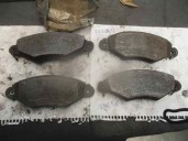 Recambio de pastillas de freno para peugeot 206 berlina xr referencia OEM IAM   