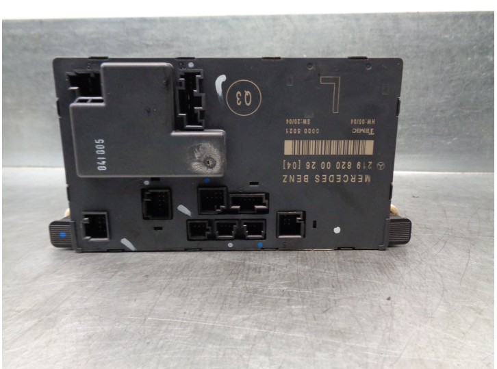 Recambio de centralita cierre para mercedes-benz clase cls (w219) 3.5 v6 cat referencia OEM IAM   