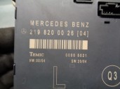 Recambio de centralita cierre para mercedes-benz clase cls (w219) 3.5 v6 cat referencia OEM IAM   