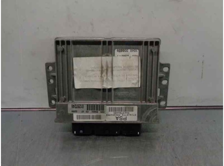Recambio de centralita motor uce para peugeot 406 berlina (s1/s2) 1.8 16v cat referencia OEM IAM 9643786480 