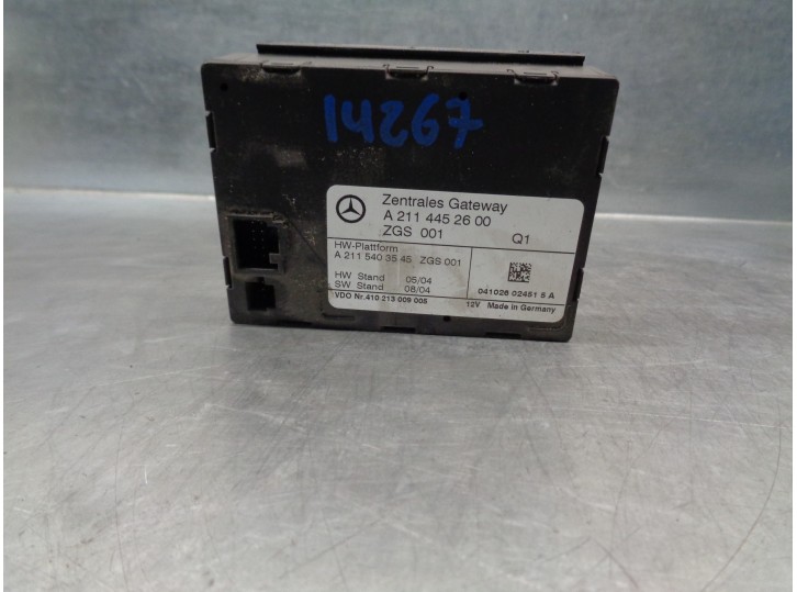 Recambio de modulo confort para mercedes-benz clase cls (w219) 3.5 v6 cat referencia OEM IAM A2115403545 