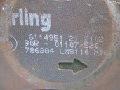 Replacement brake pads for Citroën C3 1.4 Cool OEM IAM reference 6114951 GIRLING
