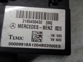 Recambio de modulo electronico para mercedes-benz clase cls (w219) 3.5 v6 cat referencia OEM IAM A2195450332 
