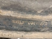 Recambio de llanta para santana 300/350 1.6 hdi 4x4 referencia OEM IAM 4321084C00 R15X51/2JDOT 