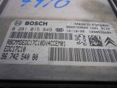 Recambio de centralita motor uce para peugeot 207 confort referencia OEM IAM 9674254080 0281015849 