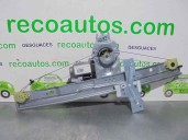 Recambio de elevalunas delantero izquierdo para peugeot 207 confort referencia OEM IAM 9221FS 6 PINES 5 PUERTAS