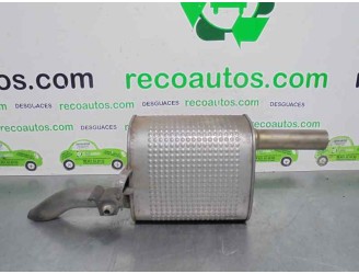 Recambio de tubo escape trasero para peugeot 207 confort referencia OEM IAM PSA4312 CESTA 7B