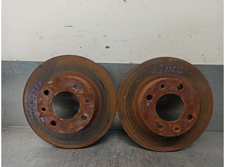 Recambio de disco freno delantero para fiat uno (146) 1.1 i.e. s eleganza referencia OEM IAM 71738422 