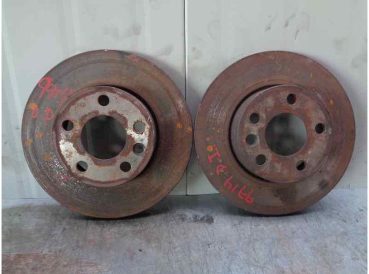 Recambio de disco freno delantero para volkswagen t4 transporter/furgoneta (mod. 1991) 2.5 referencia OEM IAM 