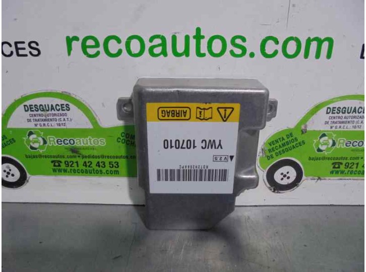 Recambio de centralita airbag para mg mg zr 105 referencia OEM IAM YWC107010  