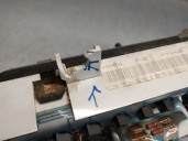 Recambio de cuadro instrumentos para citroën berlingo 1.9 diesel referencia OEM IAM 9621185680 6101RA 