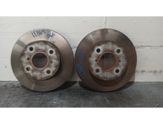 Recambio de disco freno delantero para toyota yaris (ncp1/nlp1/scp1) 1.3 16v cat referencia OEM IAM 