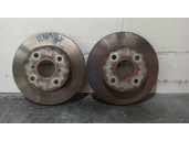 Replacement front brake disc for Toyota Yaris (NCP1/NLP1/SCP1) 1.3 16V CAT OEM IAM reference 