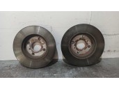 Replacement front brake disc for Toyota Yaris (NCP1/NLP1/SCP1) 1.3 16V CAT OEM IAM reference 