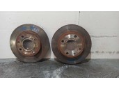 Replacement front brake disc for Ford Fiesta Saloon (DX) 1.8 TDDi turbodiesel CAT OEM IAM reference 1524589 