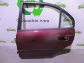 Replacement rear left door for Mitsubishi Carisma Saloon 5 (DA0) 1.8 GDI CAT OEM IAM reference MR954631 GARNET 5 P