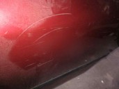 Replacement rear left door for Mitsubishi Carisma Saloon 5 (DA0) 1.8 GDI CAT OEM IAM reference MR954631 GARNET 5 P