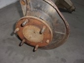 Recambio de puente trasero para isuzu trooper 2.8 turbodiesel referencia OEM IAM PARA DISCOS 6 AGUJEROS BURRA 33