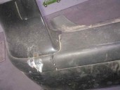 Recambio de paragolpes trasero para saab 9-5 familiar 2.2 tid cat referencia OEM IAM  NEGRO 5 PUERTAS