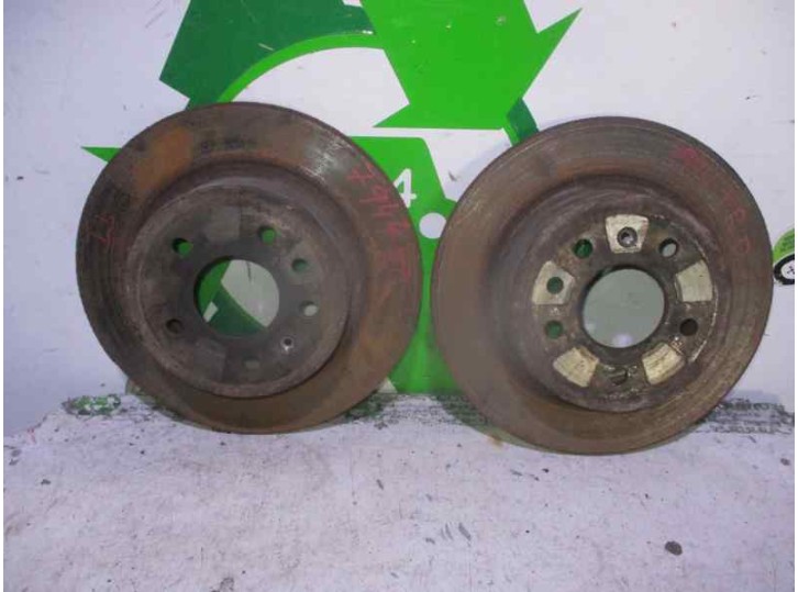 Recambio de disco freno trasero para saab 9-5 familiar 2.2 tid cat referencia OEM IAM MACIZOS DISCO TAMBOR