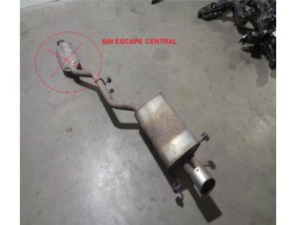 Recambio de tubo escape trasero para mercedes-benz clase clk (w209) coupe 200 compressor (209.342) referencia OEM IAM A203491100