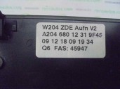 Recambio de pantalla multifuncion para mercedes-benz clase c (w204) berlina 2.1 cdi cat referencia OEM IAM A2046801231 A20482054