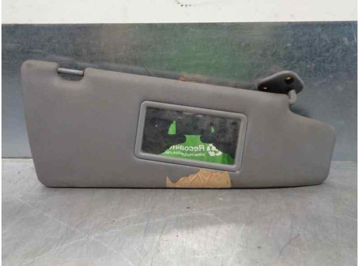 Replacement right sun visor for Fiat Brava (182) 1.9 diesel OEM IAM reference 