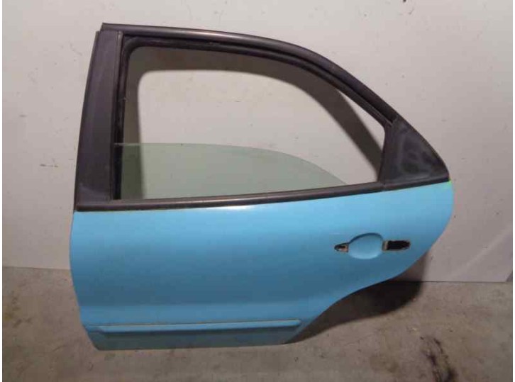 Replacement rear left door for Fiat Brava (182) 1.9 diesel OEM IAM reference 46750562 LIGHT BLUE 5 DOORS