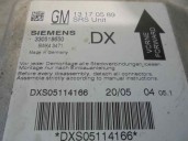 Recambio de centralita airbag para opel vectra c berlina 1.9 cdti referencia OEM IAM 13170589 330518650 SIEMENS