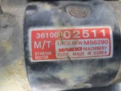 Recambio de motor arranque para hyundai atos prime (mx) 1.0 cat referencia OEM IAM 3610002511 