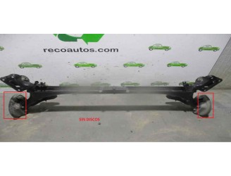 Recambio de puente trasero para citroën c4 lim. 1.6 e-hdi fap referencia OEM IAM DISCOS 4 AGUJEROS BURRA 14