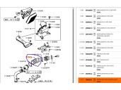 Recambio de tubo para mitsubishi grandis (na0w) 2.0 di-d cat referencia OEM IAM 1505A014 1505A014 