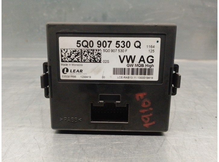 Recambio de modulo electronico para audi a3 (8v) 2.0 16v tdi referencia OEM IAM 5Q0907530Q 535091R86 LEAR