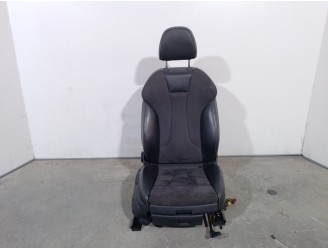 Recambio de asiento delantero derecho para audi a3 (8v) 2.0 16v tdi referencia OEM IAM 5Q4881106D TELA Y CUERO NEGRO 5 PUERTAS