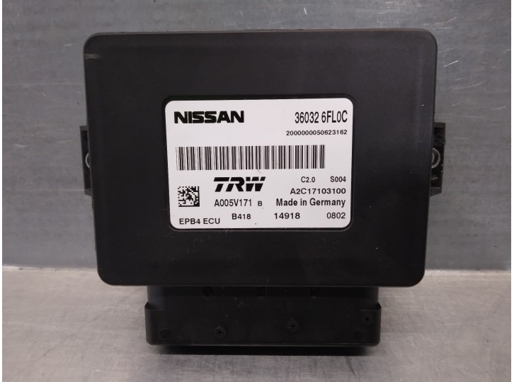 Recambio de centralita para nissan qashqai (j11) 1.2 16v cat referencia OEM IAM 360326FL0C A005V171 TRW