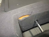 Recambio de asientos trasero derecho para opel monterey 3.1 turbodiesel referencia OEM IAM 3ª FILA TELA GRIS 6 PUERTAS