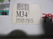 Recambio de cuadro instrumentos para hyundai h 1 2.5 turbodiesel referencia OEM IAM 940044A0220 