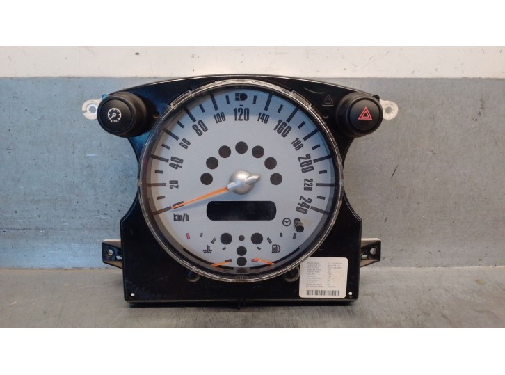 Recambio de cuadro instrumentos para mini r50,r53 1.4 16v turbodiesel cat referencia OEM IAM 67379411 62109126988 