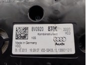 Recambio de cuadro instrumentos para audi a3 (8v) 2.0 16v tdi referencia OEM IAM 8V0920870K A2C84208900 VDO