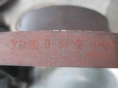 Recambio de disco freno delantero para iveco daily caja cerrada (2006 =>) 2.3 diesel cat referencia OEM IAM DF6412 TRW