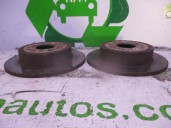 Recambio de disco freno trasero para honda civic berlina 3 (ep1/2) 1.6 vtec cat (d 16 v 1) referencia OEM IAM MACIZOS 