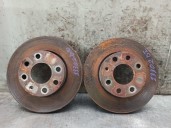 Recambio de disco freno delantero para opel corsa b 1.7 diesel referencia OEM IAM 