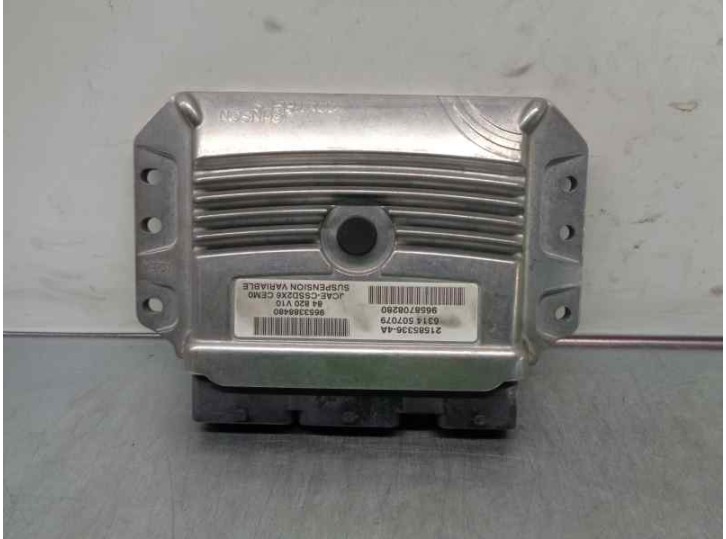 Recambio de centralita suspension para citroën c6 2.7 v6 hdi fap cat (uhz / dt17ted4) referencia OEM IAM 9658708280 9653388480 