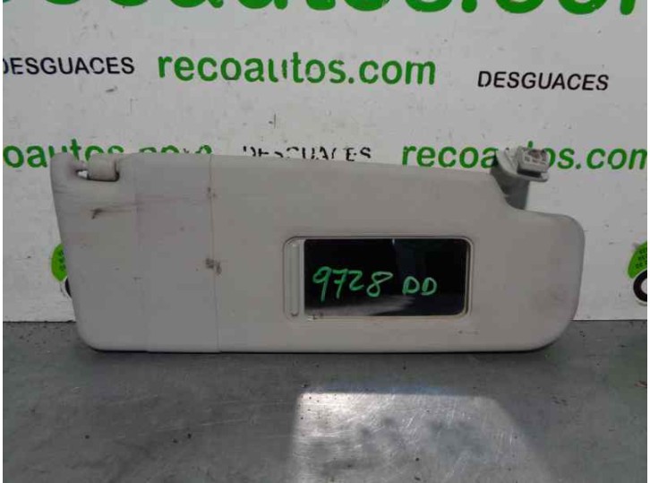 Recambio de parasol derecho para volkswagen golf v berlina (1k1) 1.9 tdi referencia OEM IAM 1K0857552KFKZ  