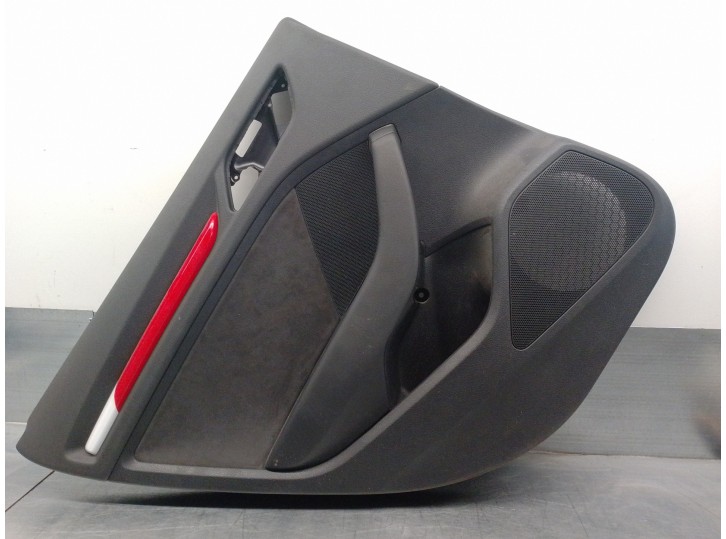 Recambio de guarnecido puerta trasera izquierda para audi a3 (8v) 2.0 16v tdi referencia OEM IAM 8V4867305  
