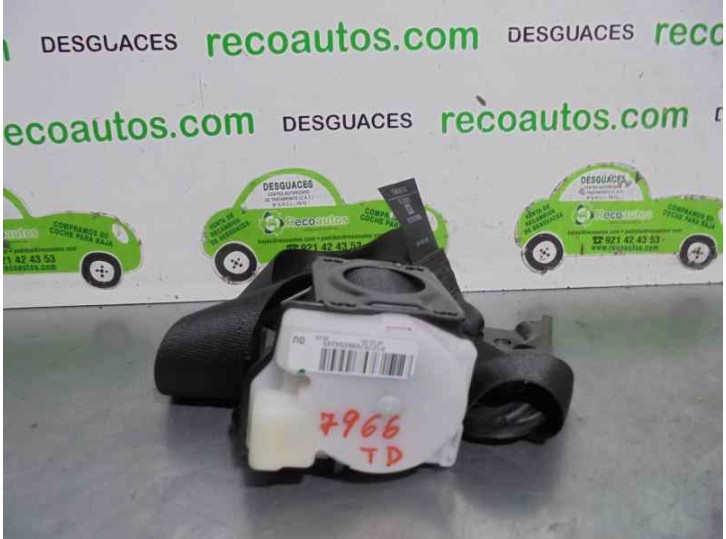 Recambio de cinturon seguridad trasero derecho para saab 9-3 berlina 2.0 referencia OEM IAM 4 PUERTAS